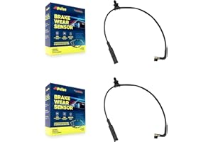 Mpulse Front Disc Brake Pads Wear Sensor (2 Pack) Replacement for GMC Chevrolet Sierra 2500 HD Silverado 3500 KSE-100495