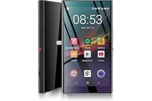 Pecsu MP3 Player with Bluetooth and WiFi 5 inch MP3 Player for Kids with Parental Controls,Supports APP Store,Fm Radio,Browser,Spotify Music Player,YouTube,Voice Recorder Supports up to 1TB(G5)