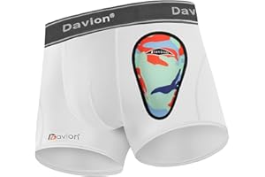 Davion Youth Boys Baseball Cup Underwear With Soft Protctive Athletic Cup for Baseball, Football Lacrosse
