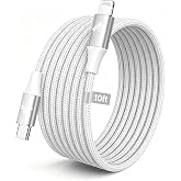 USB C to Lightning Cable 10FT [Apple MFi Certified] Long iPhone Fast Charger USB C Power Delivery Type C to Lightning Braided USBC to Lightning Cable for iPhone 14 13 12 11 Pro Max X XS XR 8 7 6s Plus