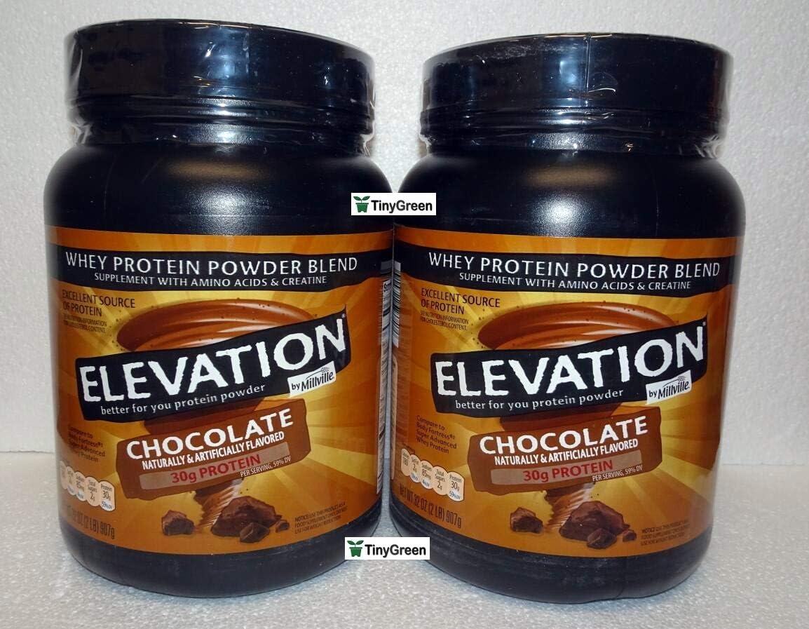 Elevation by Millville Whey Protein Powder Blend Chocolate