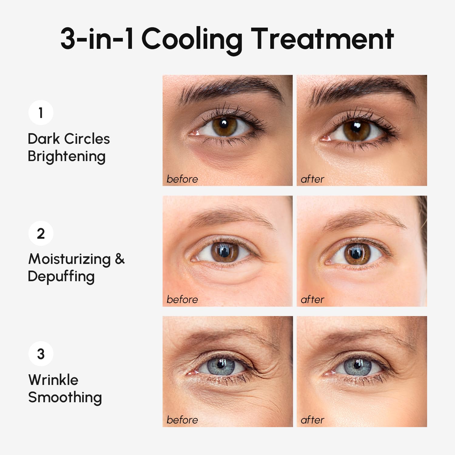 MAREE Eye Gels - Pads Under Eye Patches for Puffy Eyes and Dark Circles with Collagen & Hyaluronic Acid - Anti Wrinkles Under Eye Masks Skincare Treatment for Puffiness & Bags - Parches Para Ojeras