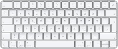 Apple Magic Keyboard German Wireless Rechargeable Keyboard with USB-C Cable