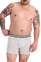 Bonds Men's Underwear Boxer Briefs Pack, Everyday