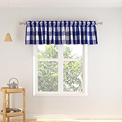 NATUS WEAVER 1 Panel Valance Curtains 14 inches