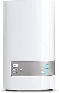 WD WDBZVM0040JWT-NESN 4TB My Cloud Mirror Personal Network Attached Storage