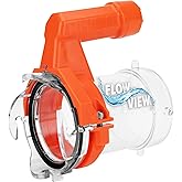 Camco Rhino RV Sewer Hose Extender PRO – 5″ Sewer Hose Extension — Torque-Grip Handle with Built-in LED Flashlight — The Easi