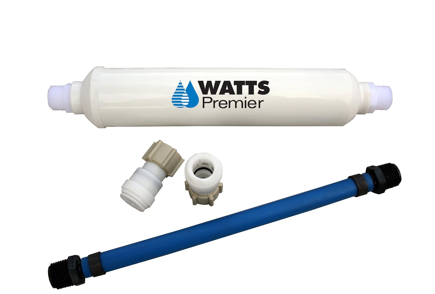 Watts 520338 RV InLine Water Filter with Hose and QC