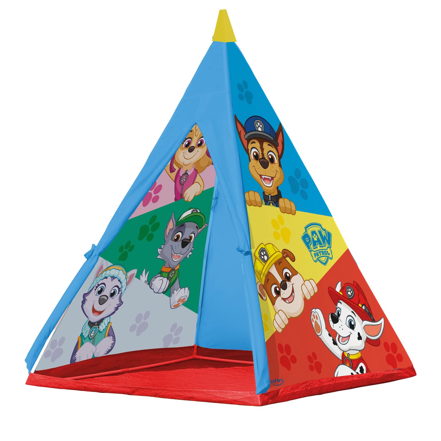 Teepee Paw Patrol Play Tent Wigwam Indian Tent for Children with Chase Zuma Rubble