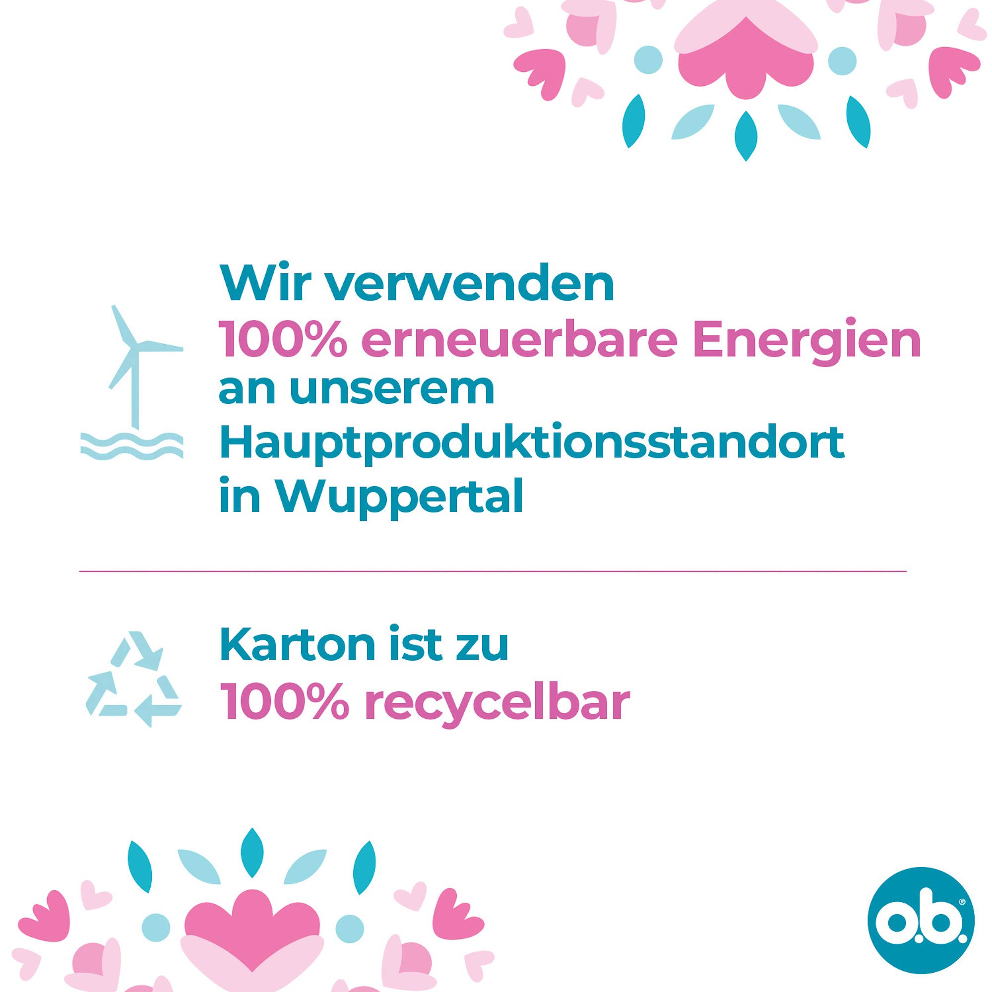 o.b. Original Normal, Tampons für mittlere/stärkere Tage, StayDry Technologie und geschwungene Rillen, zuverlässiger Schutz und sauberes Gefühl 64 ST 5