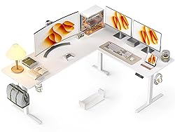 WALKINGDESK 75x61 Inches Reversible L Shaped