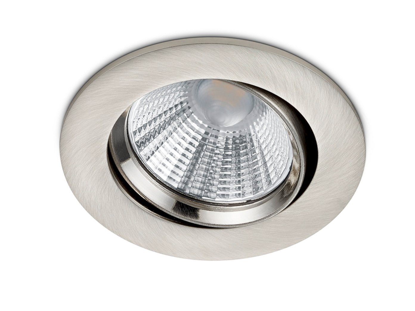 Trio Leuchten Pamir 650510107 LED Recessed Lights Metal Nickel Matt with 5.5 Watt LED