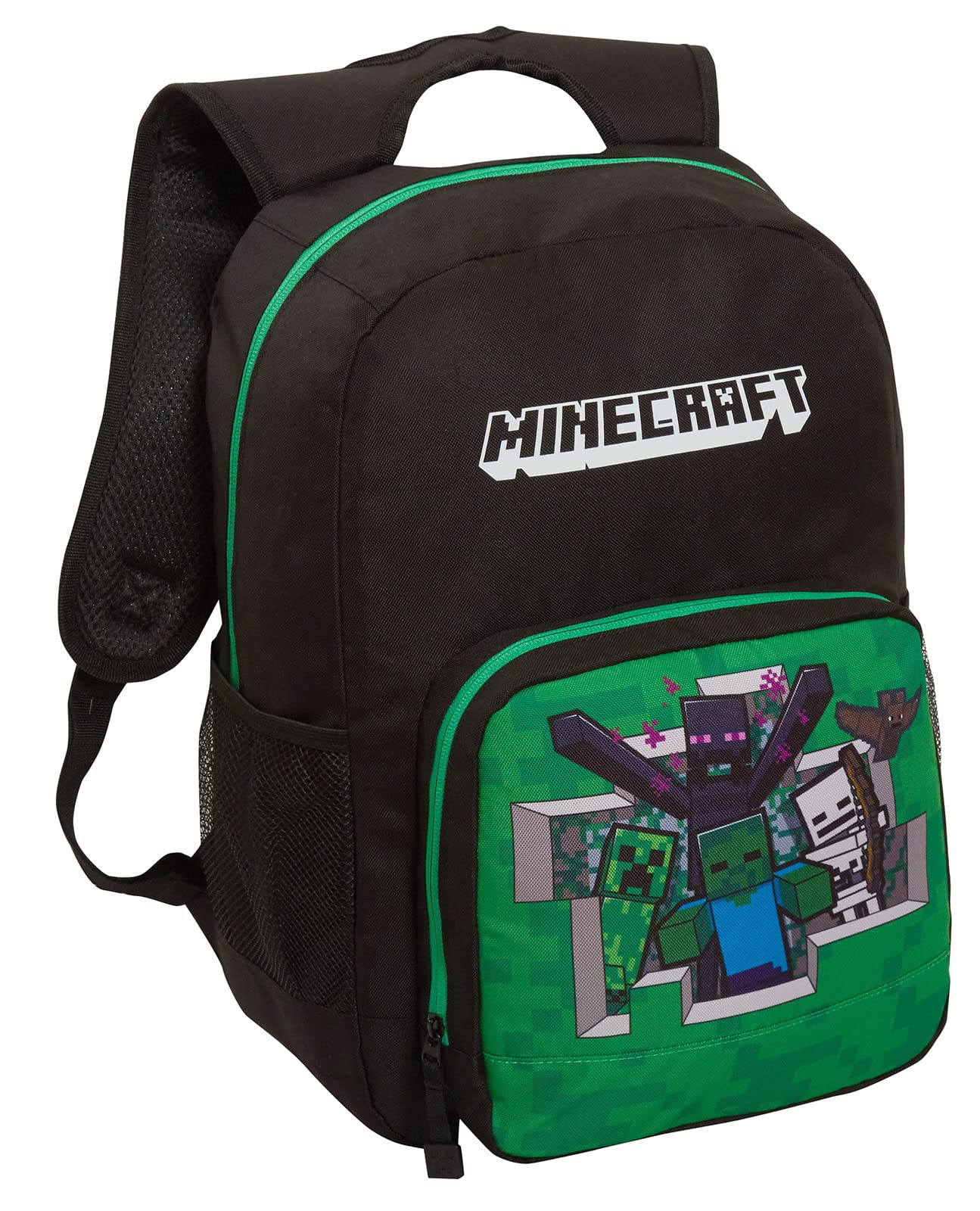 Minecraft Backpack Kids Adults Large School Collage Work Laptop Bag Gaming Rucksack Gift For Gamer