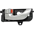 S Sentinel Parts Inside Interior Door Handle Front Left Driver Side Inside Compatible with 2005-2008 Hyundai Sonata Replaces # 82610-3K020-XZ