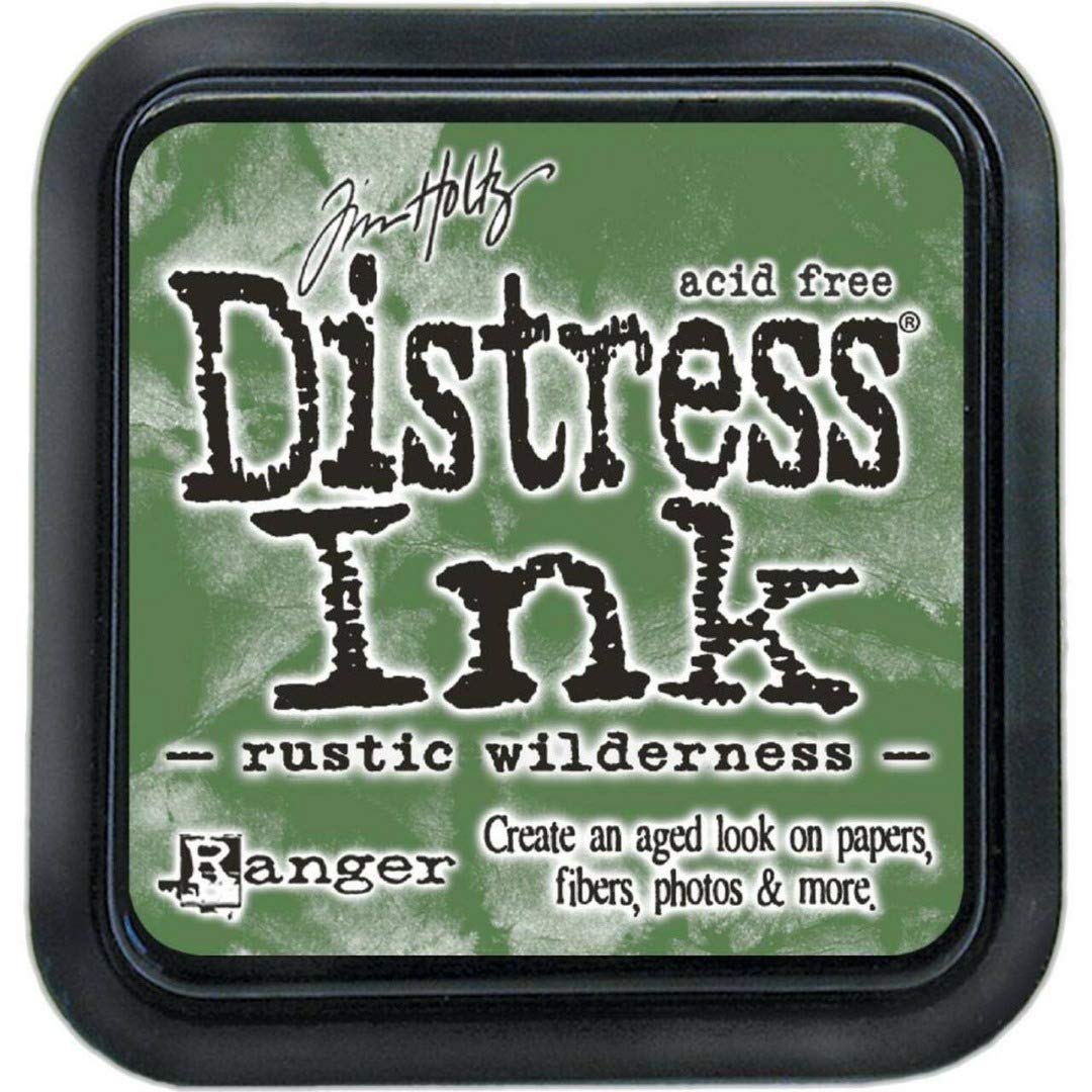 Ranger Tim Holtz-Distress-Ink Pad-Rustic Wilderness, 3 x 3 inches, TIM72805