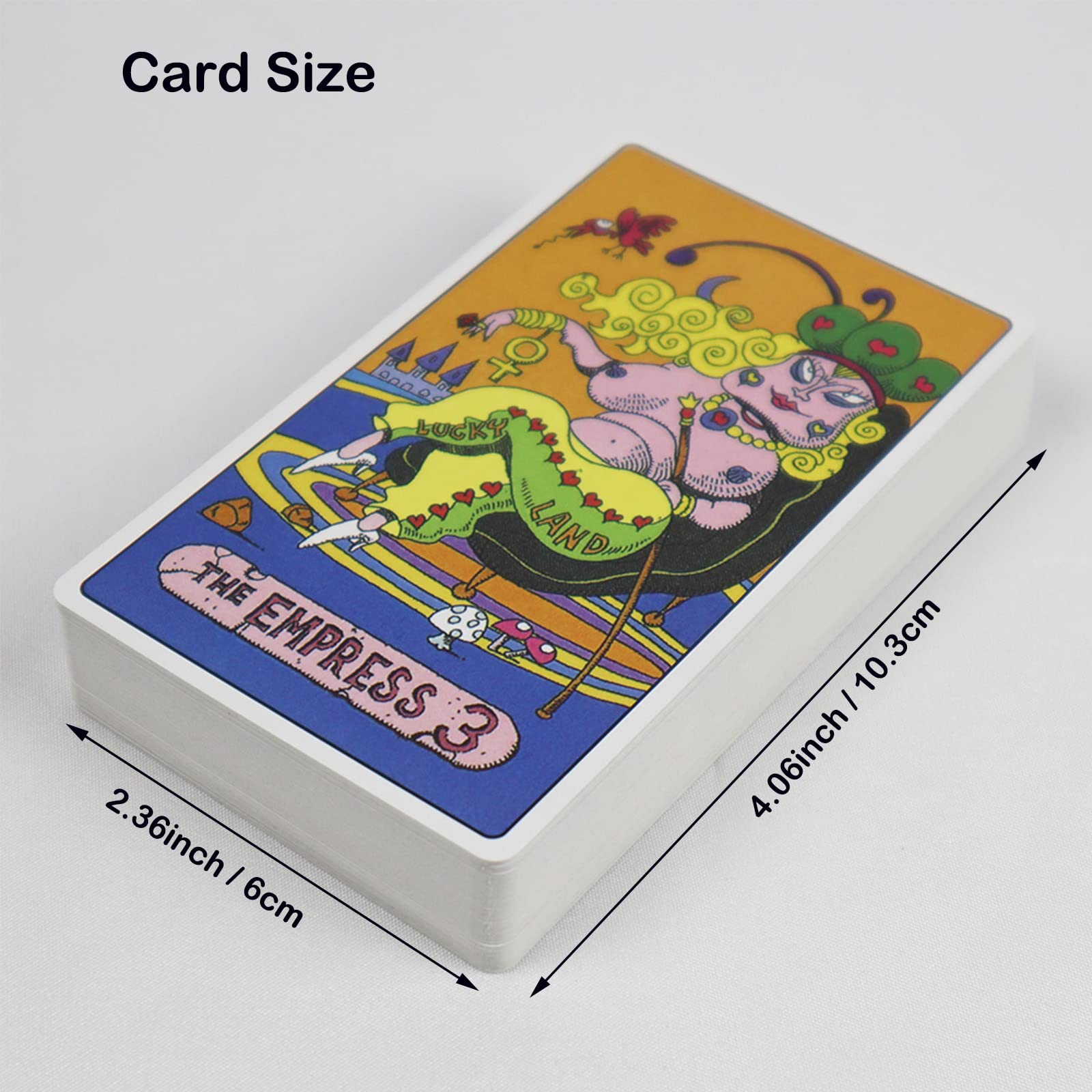 mrdiyshisha JoJo's Bizarre Adventure: Stardust Crusaders Tarot Deck, 84 PCS JJBA Anime Tarot Cards