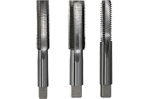 Drill America DWTCS12X1.25S Carbon Steel Tap Set, M12 x 1.25