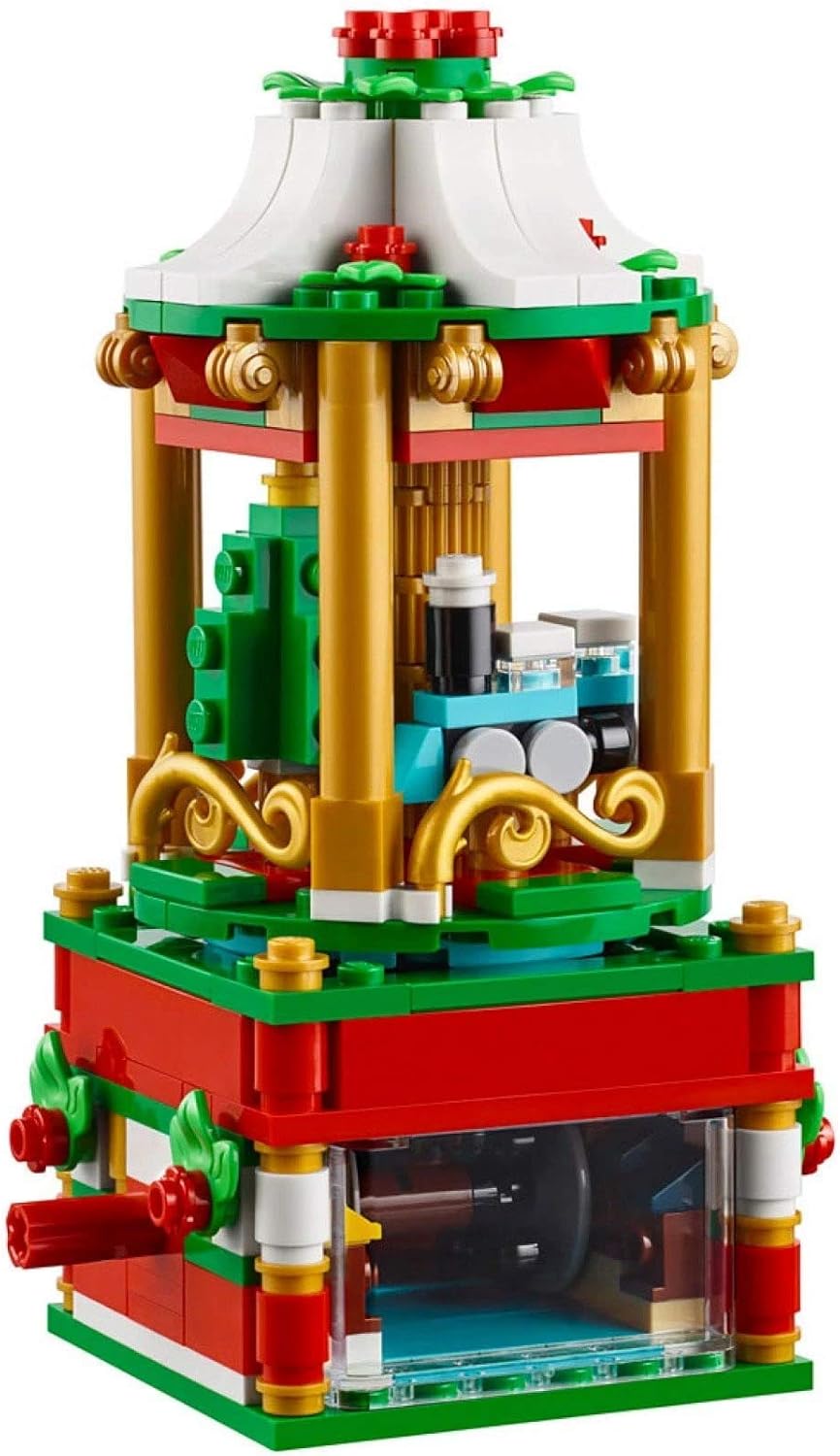 lego christmas carousel