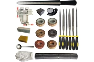 DEUXPER Sandalwood Ring Craft Kit - DIY Make Your Own Jewelry Ring - Craft Project for Adults, Teens, Kids, Beginners - Great Gift (Ring Material 6 Pcs)...