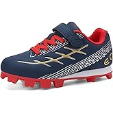 EQW Kids Baseball Cleats for Boys & Girls Softball Cleats | Comfortable, Non-Slip, Durable | Little Kid to Youth