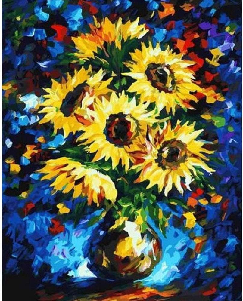 Katsuya Paint by Numbers DIY Oil Painting, Canvas Painting for Adults Wall Art for Home Decoration