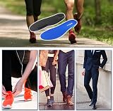 PCSsole High Arch Support Orthotic Insoles for Flat Feet Plantar Fasciitis Blue view 5