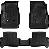 MAXLINER Custom Fit Floor Mats 2 Row Liner Set Compatible with 2015-2022 Chevrolet Colorado