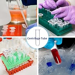 zoomto 5ml Microcentrifuge Tubes 300PCS,Centrifuge