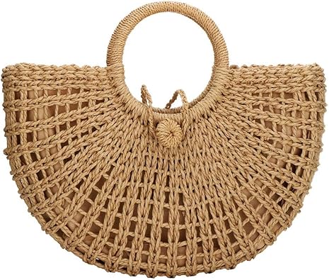 woven bag round