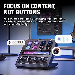 Elgato Stream Deck +, Audio Mixer, Production