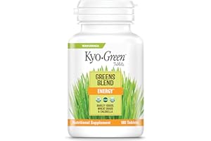 KYOLIC Kyo-Green Greens Blend Energy Tablets, 180 tablets