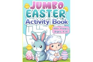 Easter Basket Stuffers: Easter Activity Book for Kids
