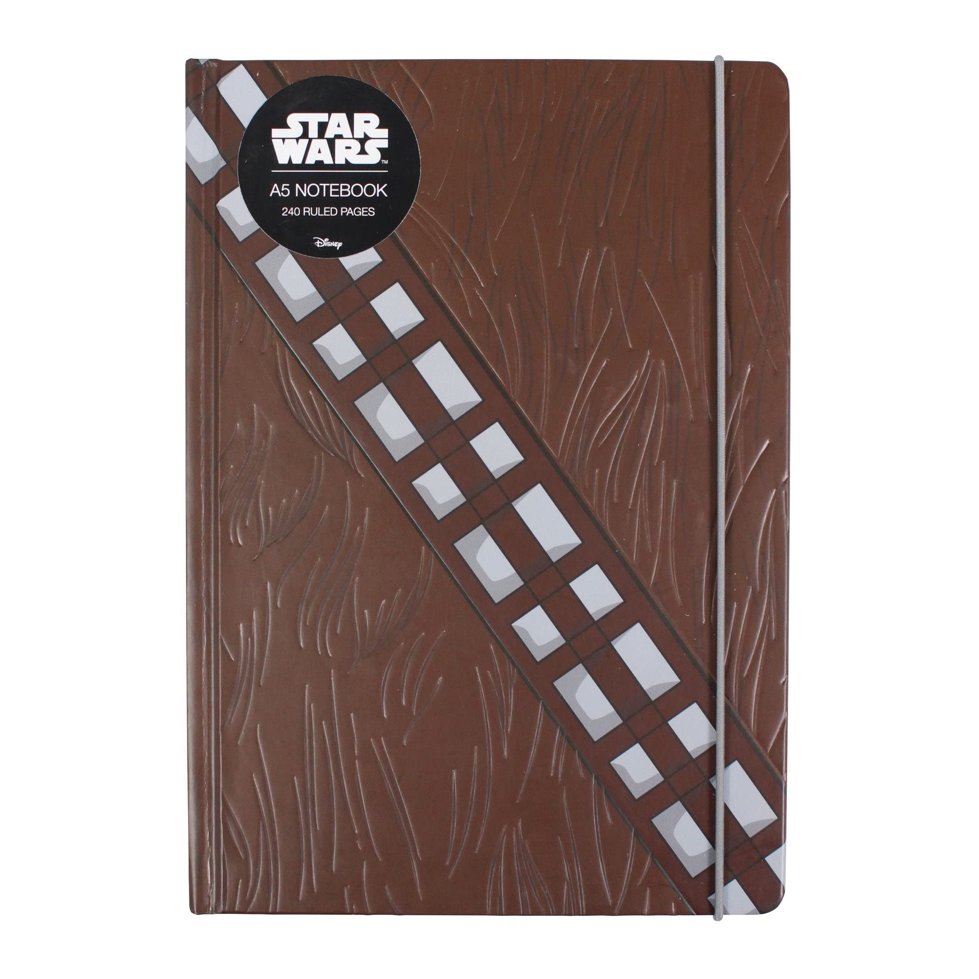 Half Moon Bay Disney - Star Wars - Stationery & Notebooks - All Brands - Star Wars A5 Notebook - Chewbacca, Multi-Coloured,NBA5SW11