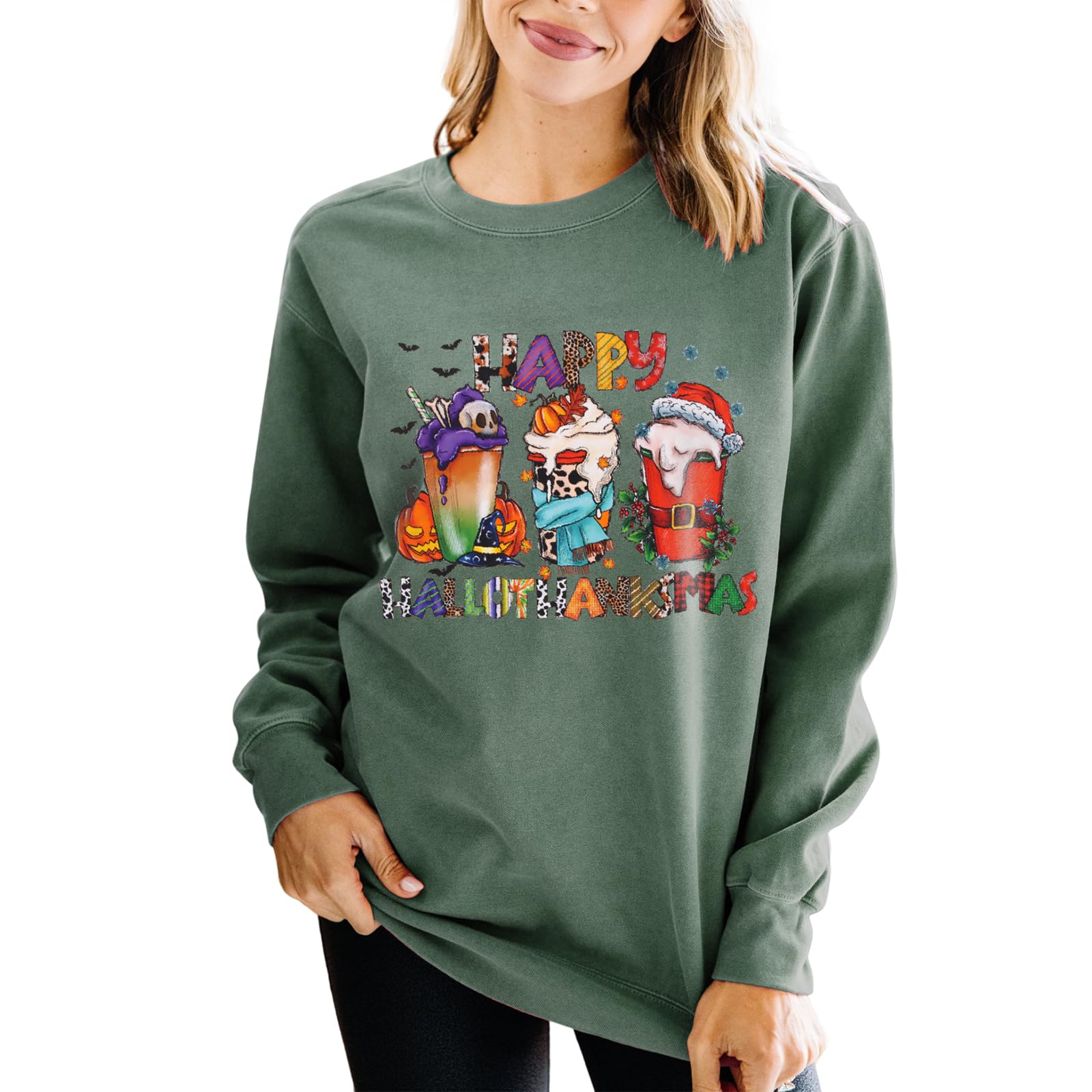 Kinder Mädchen Jungen Weihnacht Pullover Sweatshirt