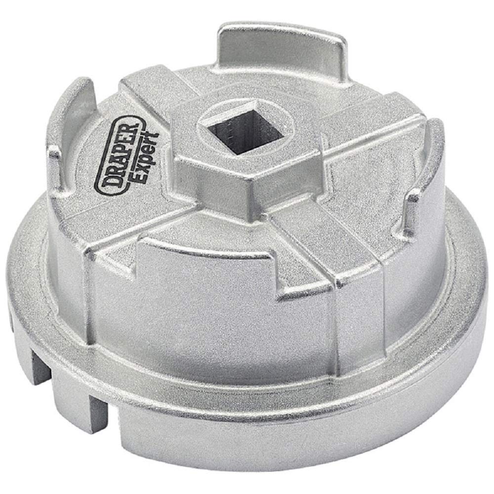 Draper Aluminium Expert Toyota Oil Filter Replacement Tool, Unique Design, 14mm Thread Size, Compatible with Car