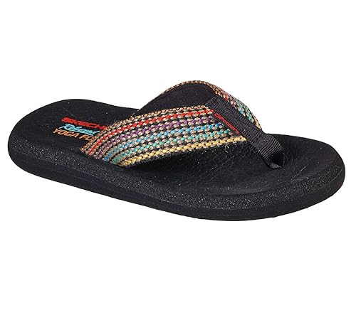 skechers relaxed fit yoga foam flip flops