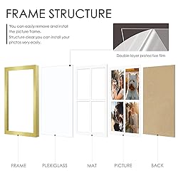 DUENPY 12x16 Picture Frame 5x7 Collage Picture