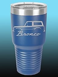 1966-77 Ford Bronco 30oz Stainless Steel Tumbler