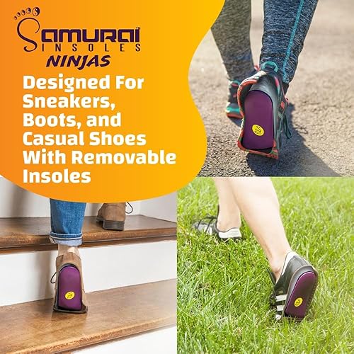 Samurai Insoles Ninjas Plantar Fasciitis Relief Insoles