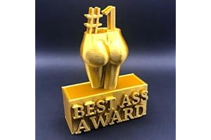 BEMKWG Best Ass Award - Best Boobs Award Female Body Figure Sculpture Trophy Decor Novelty Mischievous Hip ​Butt ​Resin Statue Trophy Funny Home Office Desktop Decoration, for Prank Gift Friend Coworker