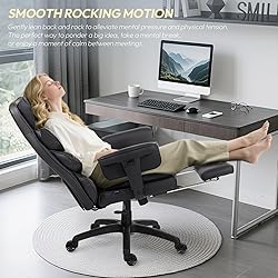 Dowinx Big and Tall Office Chair with Pocket Spring