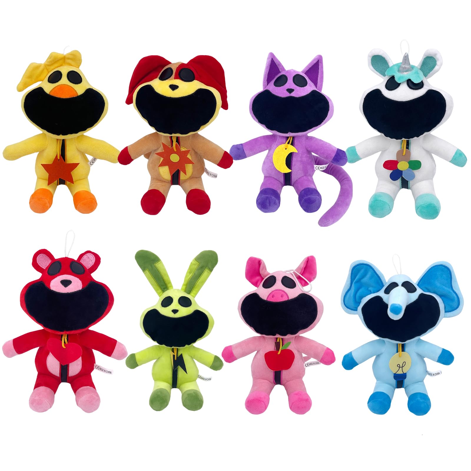Mua Super JAKES 8pcs CatNap Smiling Critters Series Figure Plush ...