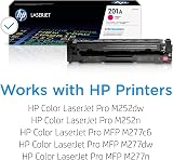 HP CF403A 201A Magenta Original LaserJet Toner Cartridge 1 Pack view 2