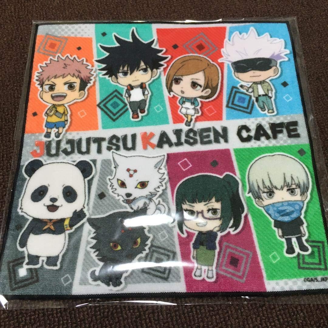 Amazon Co Jp 呪術廻戦カフェ タオルハンカチ ホビー