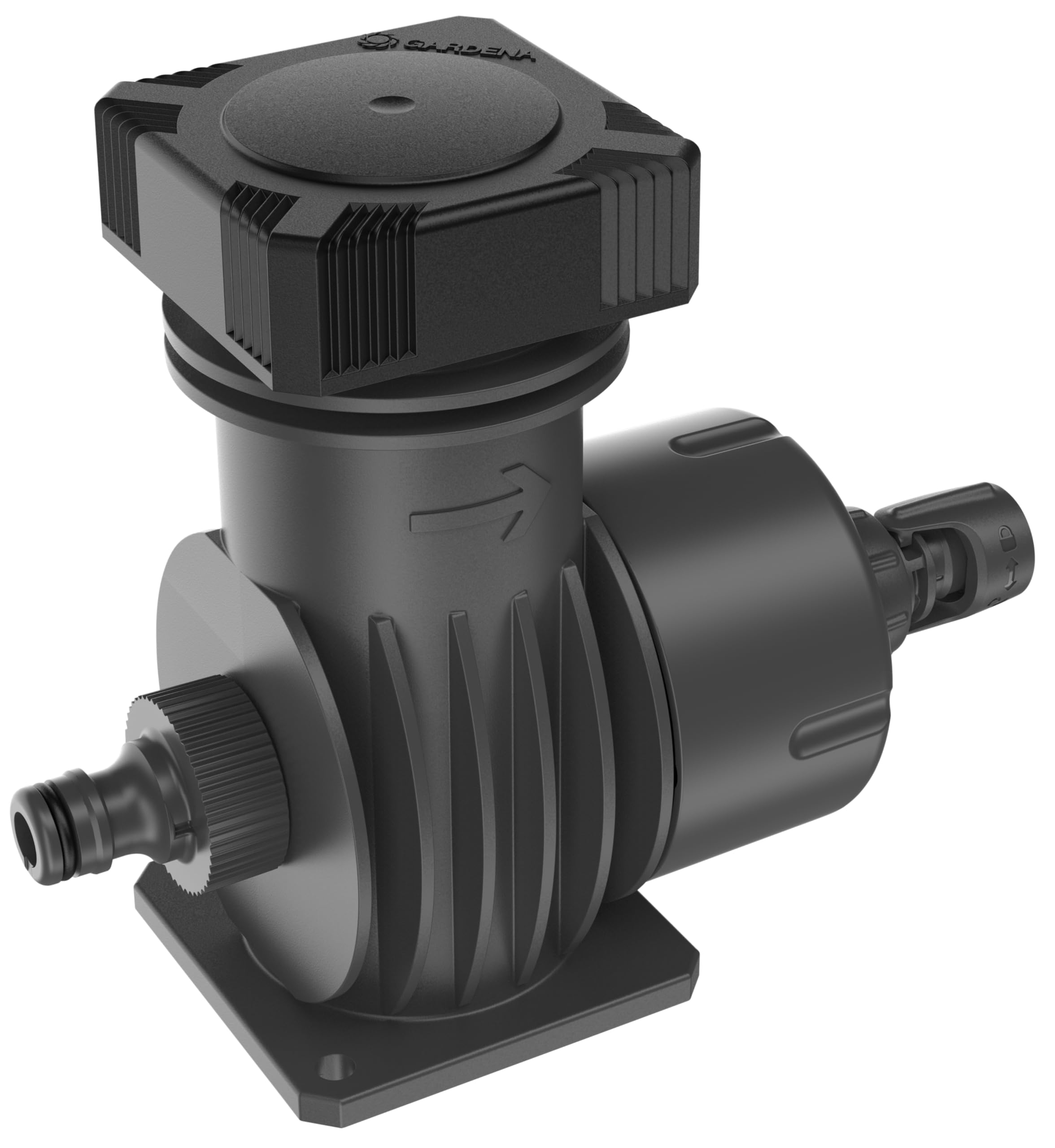 Gardena Micro-Drip-System Master Unit 2000: Starting unit for the automatic irrigation system, reduces pressure and filters the water, simple connection technology (13310-20)