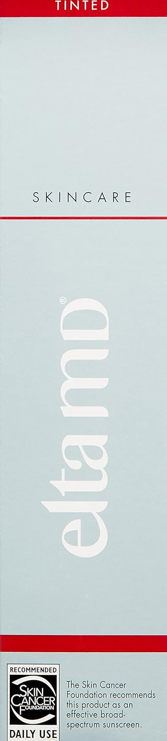 EltaMD UV Physical Tinted Face Sunscreen, Chemical-Free Mineral Sunscreen for Sensitive and Post-Procedure Skin, Non-Greasy, Broad-Spectrum SPF 41, 3.0 oz: EltaMD: Premium Beauty