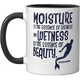 Zoolander Merman Ceramic Mug, Black/White, 11oz