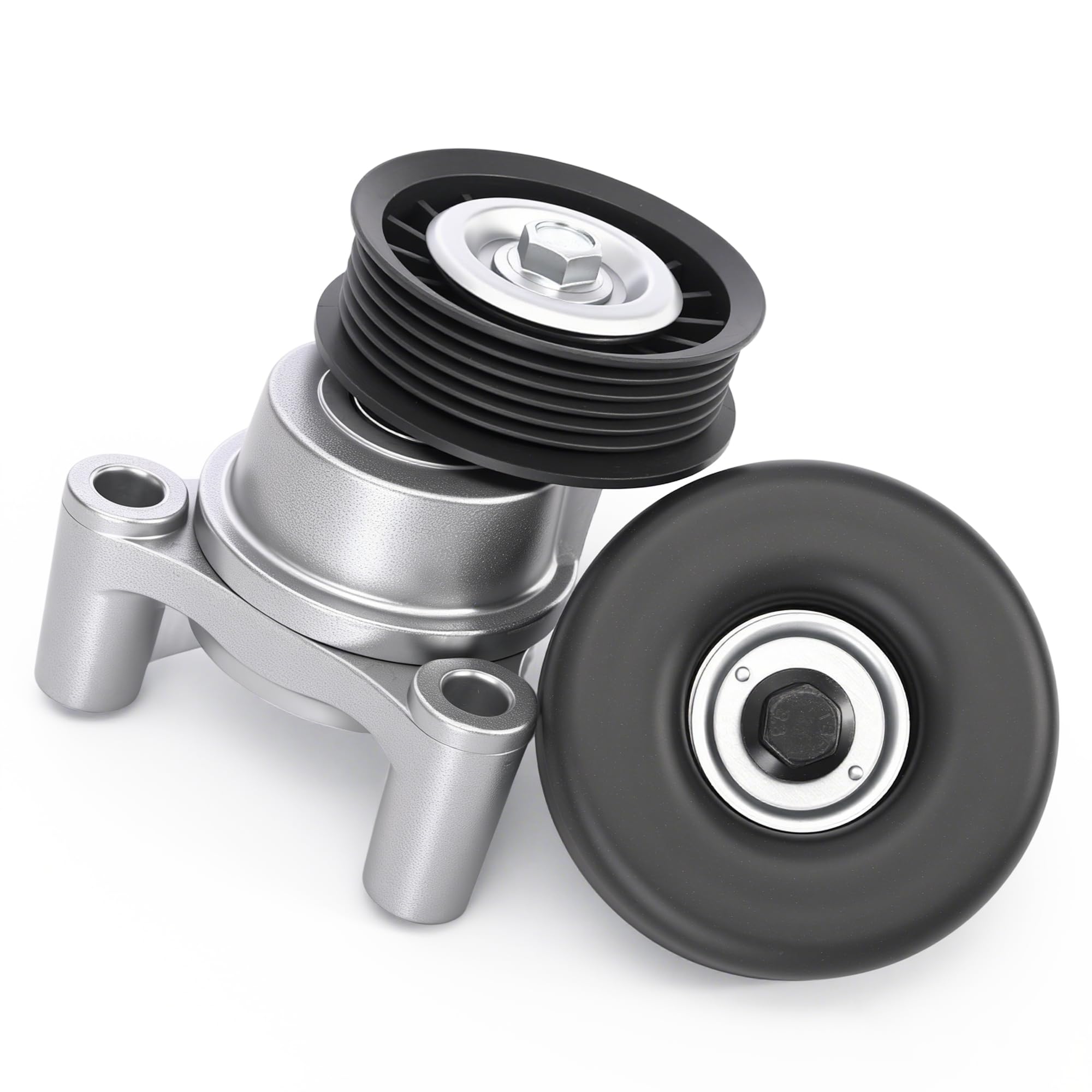 Photo 1 of 39083 Belt Tensioner and Idler Pulley Assembly, for Chevy Silverado 1500 2009-2013, for GMC Sierra 1500/2500 HD 2010-2013, for Cadillac Escalade 2009-2014, for Hummer H2 2009, V8 6.2L/6.0L/5.3L/4.8L