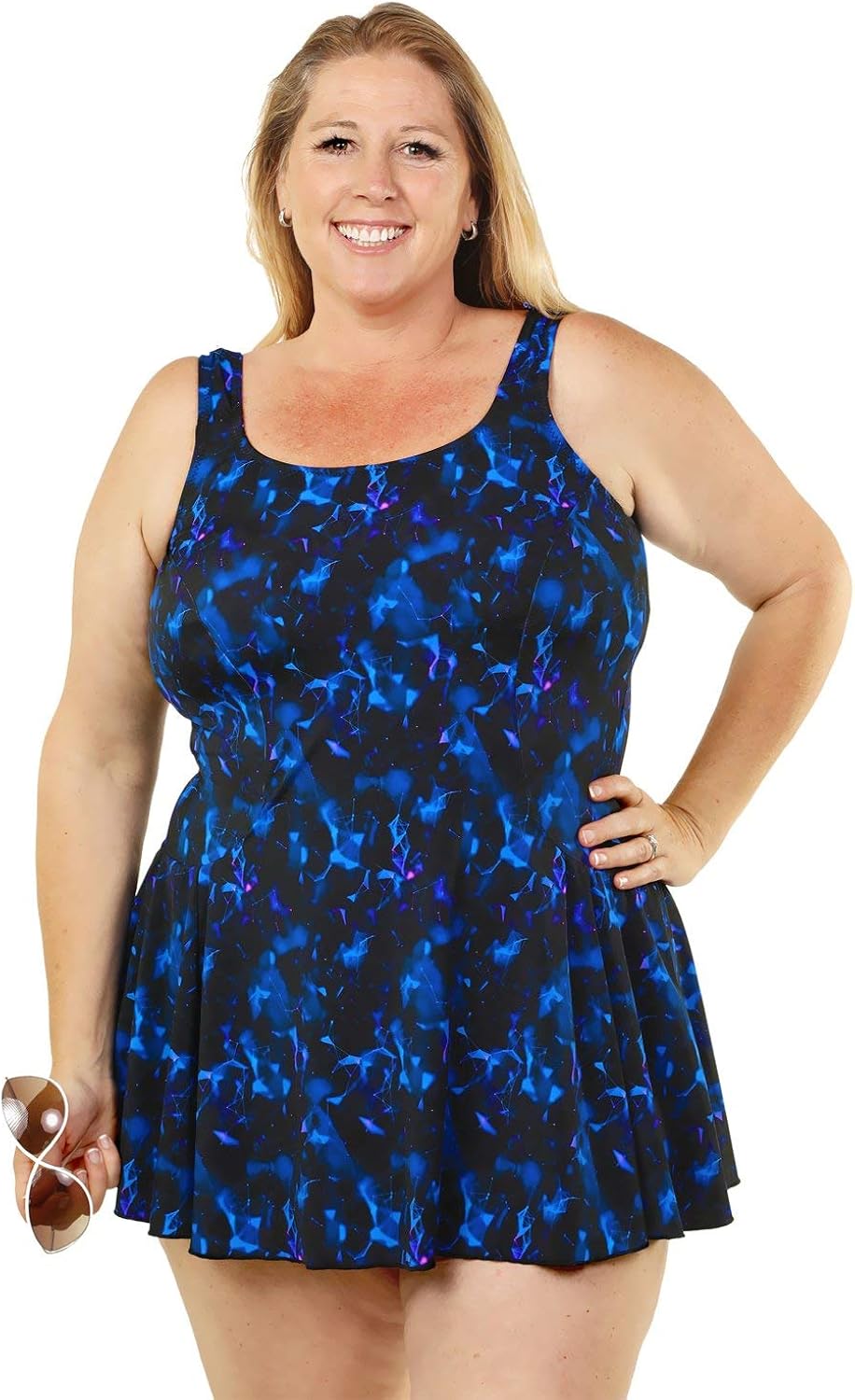 extra long swim dress