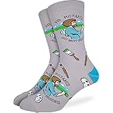 Good Luck Sock Men's Space & NASA Socks, Adult